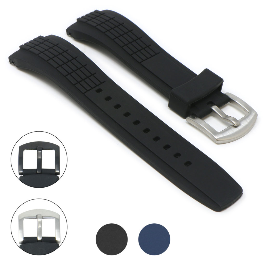 Silicone Watch Strap For Seiko Velatura Strapsco