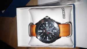 Special edition Seiko 5 worldtime 50th anniversary on strapsco NATO 22