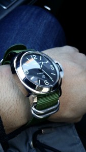 Army Green Nato Strap on Panerai