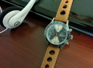 Steinhart Racetimer - Tan Racer Style Strap