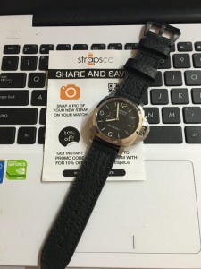 My new watch strap , nice and comfort.