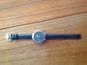 Mini Cooper watch with Rally Band