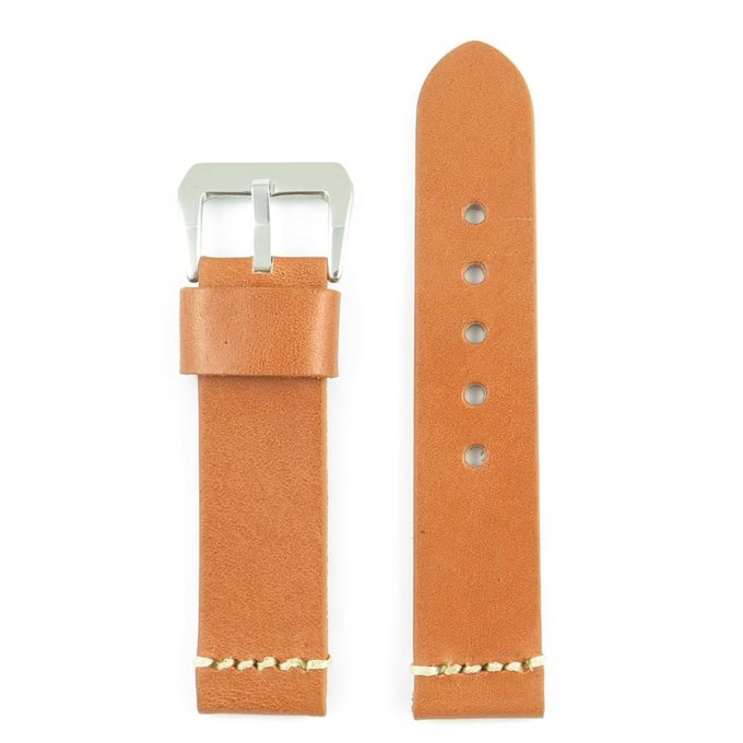 392.3 Thick Leather Strap with Large Keeper in Tan