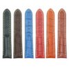 All Color DASSARI Concord brt11.b Padded Crocodile Embossed Leather Strap