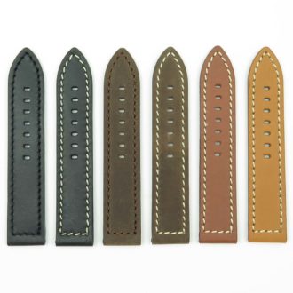 All Colors DASSARI Bentley p449 Thick Natural Leather Strap