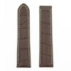 DASSARI Aston ome11.2.22Crocodile Embossed Leather Strap for Dep