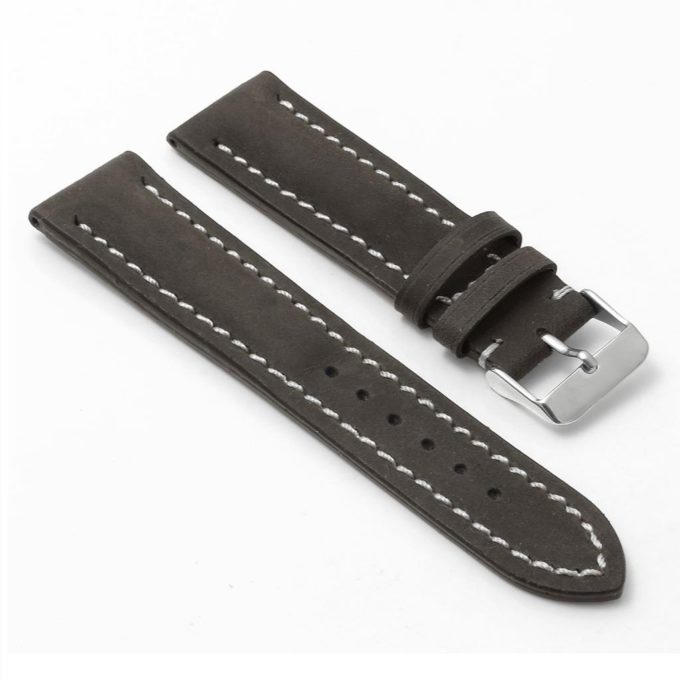 DASSARI Avant brb1.2 Distressed Italian Leather Strap in brown