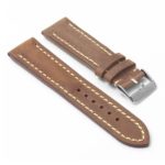 DASSARI Avant brb1.3 Distressed Italian Leather Strap in Tan