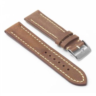 DASSARI Avant Distressed Italian Leather Strap | StrapsCo