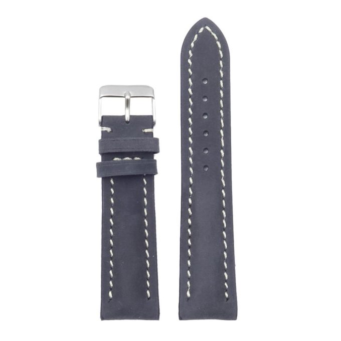 DASSARI Avant brb1.5 Distressed Italian Leather Strap in Blue