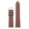 DASSARI Avant brb1.8 Distressed Italian Leather Strap in Rust