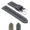 DASSARI Azure p400 Carbon Fiber Leather Strap Gallery