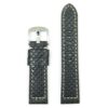DASSARI Azure p400.1 Carbon Fiber Leather Strap in Black Pic2