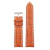 DASSARI Concord brt11.b.3 Padded Crocodile Embossed Leather Strap in Tan