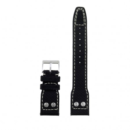 DASSARI Crossover Nylon Strap with Rivets | StrapsCo