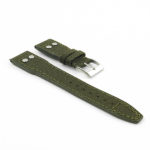 DASSARI Crossover iw2.11 Nylon Strap with Rivets in green