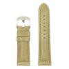 DASSARI Heritage p514.17 Padded Italian Leather Strap in Dune