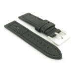 DASSARI Keyhole p620.1 Thick Italian Leather Strap in Black.JPG