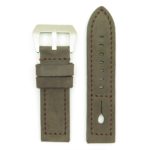 DASSARI Keyhole p620.2 Thick Italian Leather Strap in Brown