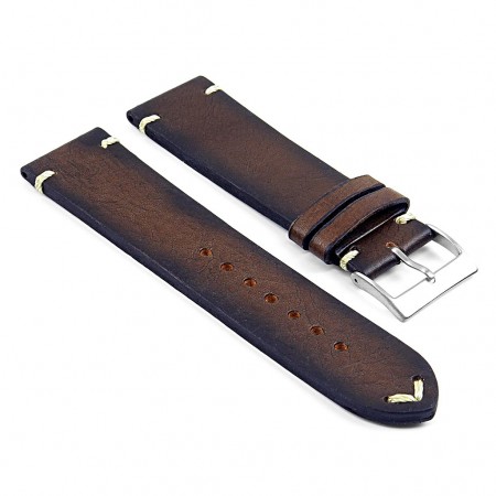 Kingwood Extra Long Premium Vintage Italian Leather Strap By DASSARI ...