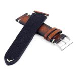 DASSARI Kingwood ds5.9 Premium Vintage Italian Leather Strap in Rust