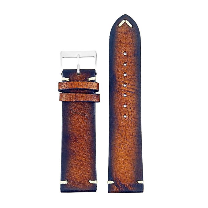DASSARI Kingwood ds5.9 Premium Vintage Italian Leather Strap in Rust
