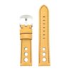 DASSARI M5 ds4.10.1 Leather Rally Strap in mustard w black stitc
