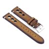 DASSARI Maranello ra3.11 Hand Finished Vintage Italian Leather Rally Strap in Green