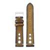 DASSARI Maranello ra3.11 Hand Finished Vintage Italian Leather Rally Strap in Green
