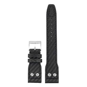 Mirage Carbon Fiber Strap w/ Rivets By DASSARI | StrapsCo