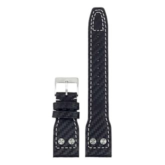 DASSARI Mirage Carbon Fiber Strap w/ Rivets | StrapsCo