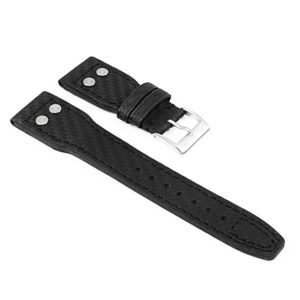 Mirage Carbon Fiber Strap w/ Rivets By DASSARI | StrapsCo