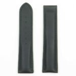 DASSARI Modena ome10.1 Smooth Italian Leather Strap for Deployment Clasp in Black