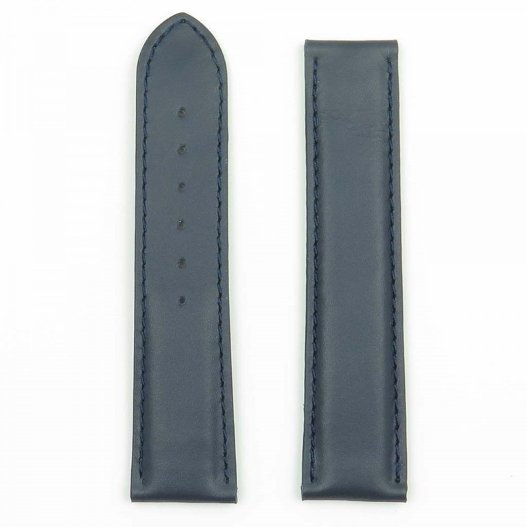DASSARI Modena Smooth Italian Leather Strap for Deployment Clasp | StrapsCo