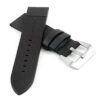 DASSARI Opus ps2.1 Thick Distressed Italian Leather Strap in Black