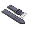 DASSARI Opus ps2.5 Thick Distressed Italian Leather Strap in Blue