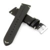 DASSARI Regal ds7.1 Vintage Leather Strap with Hand Sewn Stitching in Black