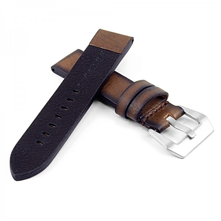 DASSARI Riviera Thick Vintage Italian Leather Strap | StrapsCo