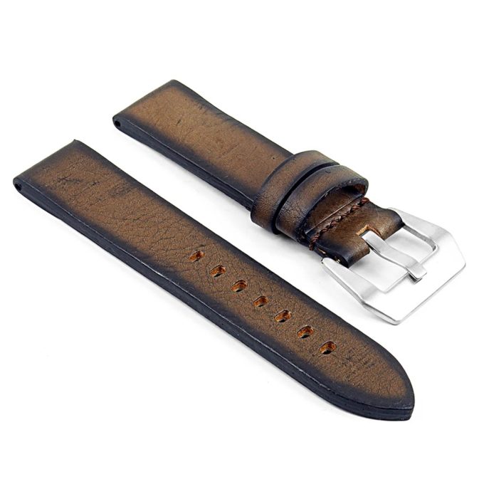 Riviera Thick Vintage Italian Leather Strap By DASSARI | StrapsCo