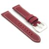 DASSARI Salvage p560a.6 Thick Padded Distressed Italian Leather Strap w Pre V Buckle red