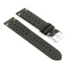 DASSARI Speedster ra2.1 Perforated Vintage Leather Rally Strap in black