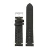 DASSARI Speedster ra2.1 Perforated Vintage Leather Rally Strap in black