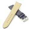 DASSARI Transit brb2.5a.22 Smooth Italian Leather Strap dark blue with white stitching