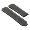 p622.7 DASSARI Croc Embossed leather Strap in Grey