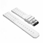s252.22 Rubber Oyster Strap in white