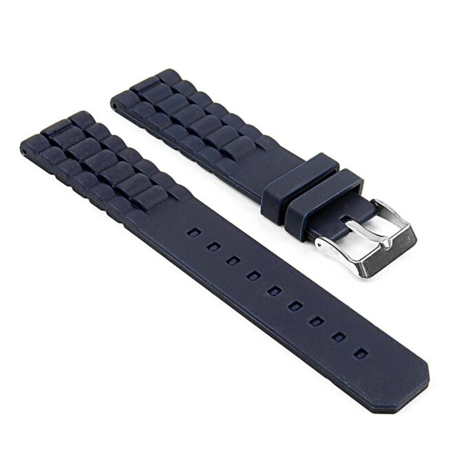 s252.5 Rubber Oyster Strap in blue