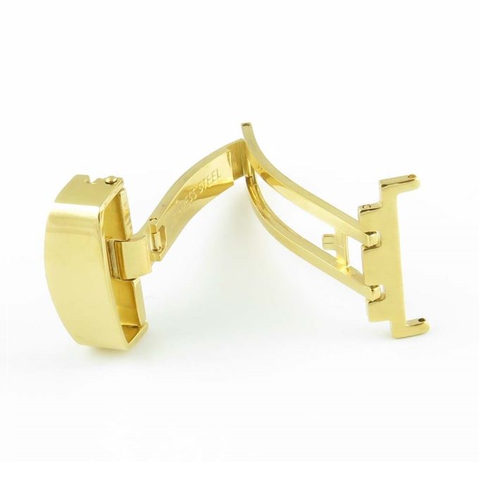 sdc.yg Single Fold Butterfly Clasp Yellow Gold