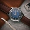 st21 creative men's crocodile embossed strap quick release alligator seiko presage watch band