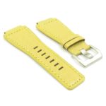 BR3.10 DASSARI Boulder Alligator Embossed Leather Strap for Bell and Ross in Yellow