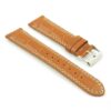DASSARI President p603.3 Croc Embossed Leather Strap in Tan